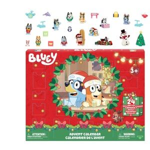 Bluey Advent Family Christmas Surprise Pack Classic Calendar 24 Pieces